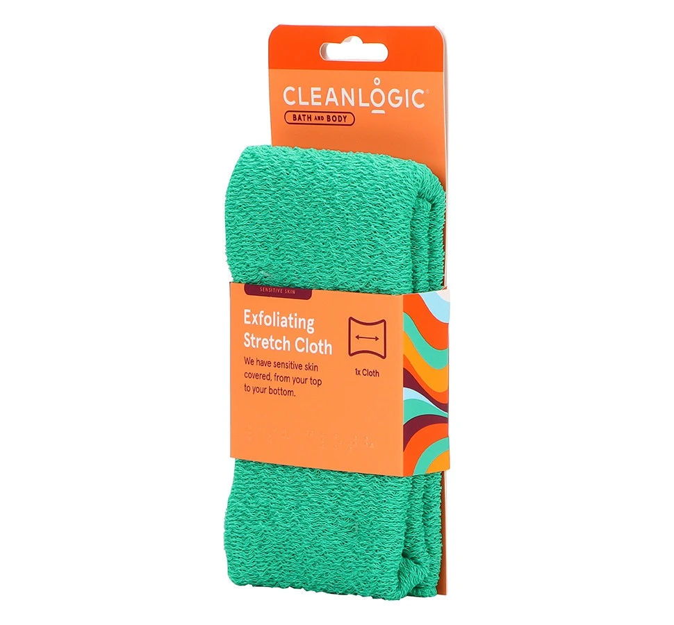 Cleanlogic Sensitive Skin Exfoliating ištempiama kūno plaušinė