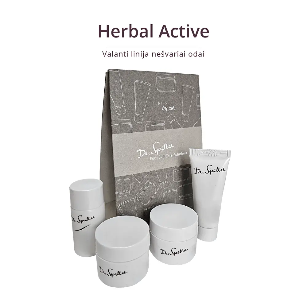 Herbal active valantis rinkinys spuoguotai odai