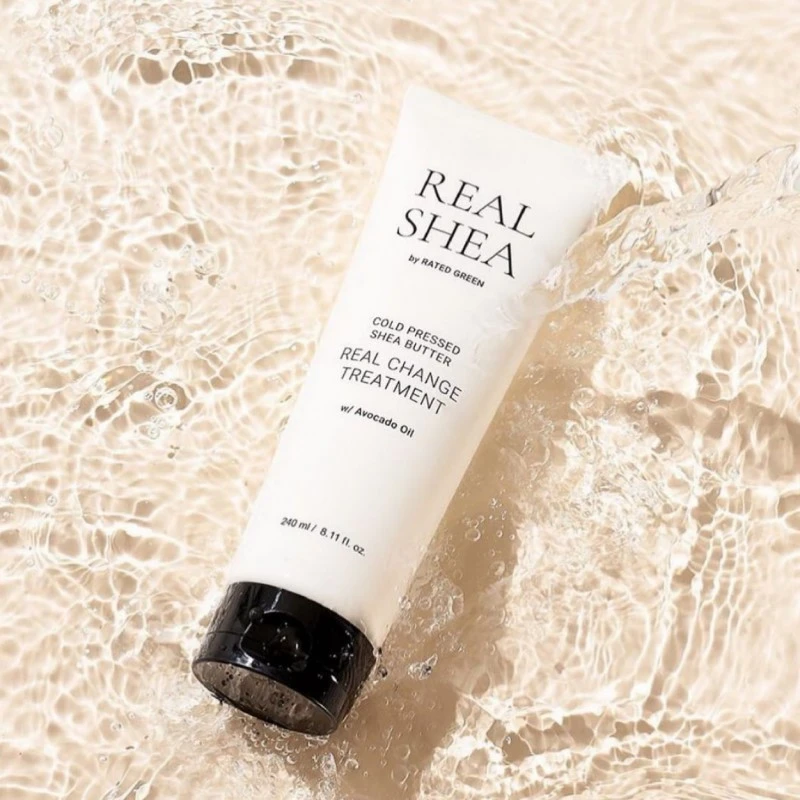 REAL SHEA Maitinanti kaukė plaukams