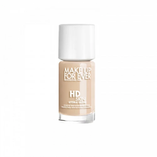 Make Up For Ever HD Skin Hydra Glow Foundation Skystas makiažo pagrindas Make Up For Ever HD Skin Hydra Glow Foundation Skystas makiažo pagrindas