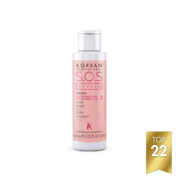 Korban S.O.S Repair Finisher plaukų serumas procedūros užbaigimui Korban S.O.S Repair Finisher plaukų serumas procedūros užbaigimui