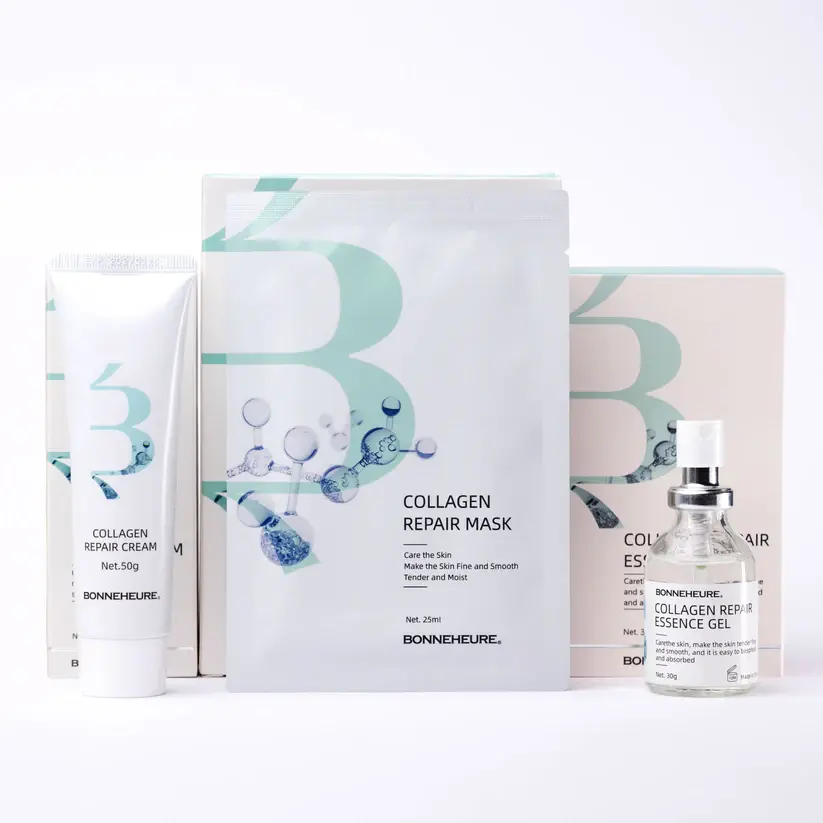 Bonneheure  Rekombinuoto kolageno veido odos priežiūros MIDI rinkinys Bonneheure  Rekombinuoto kolageno veido odos priežiūros MIDI rinkinys