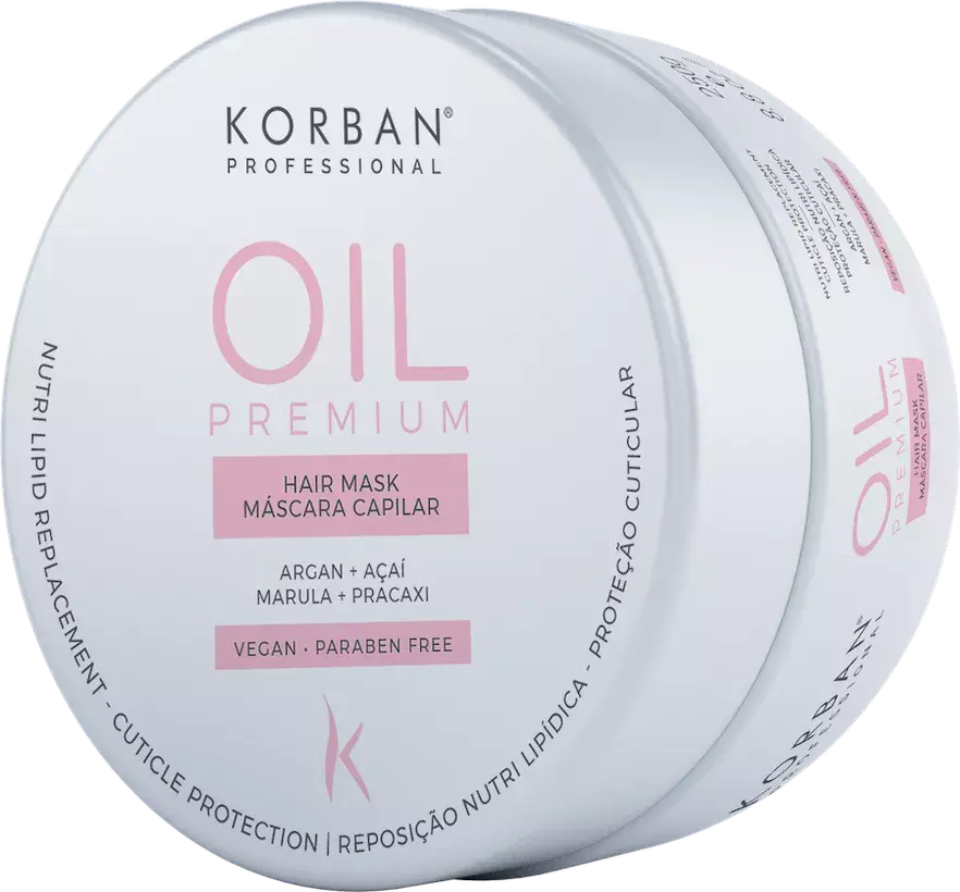 Korban Oil Premium drėkinanti plaukų kaukė Korban Oil Premium drėkinanti plaukų kaukė
