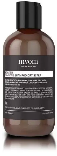 Myom Biomater Shampoo Dry Scalp šampūnas sausiems plaukams