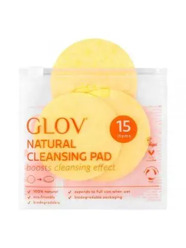 Glov Natural Cleansing Pads daugkartiniai makiažo valymo diskeliai