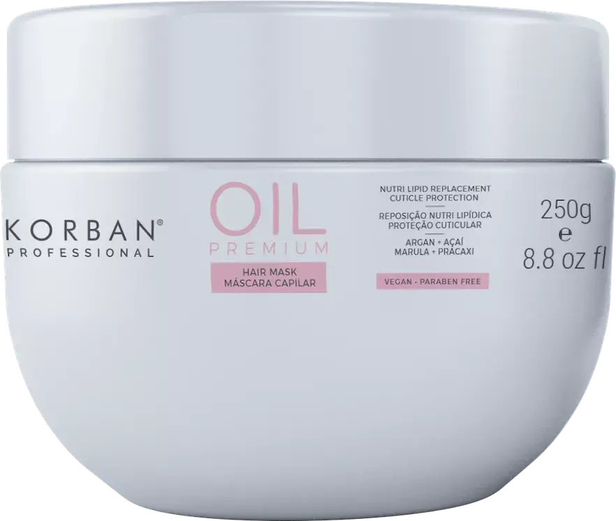 Korban Oil Premium drėkinanti plaukų kaukė Korban Oil Premium drėkinanti plaukų kaukė