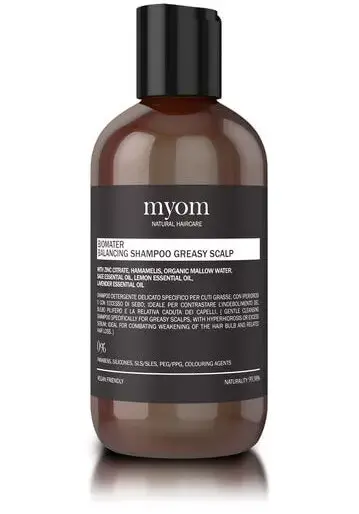 Myom Biomater Shampoo Greasy Scalp šampūnas riebiems plaukams