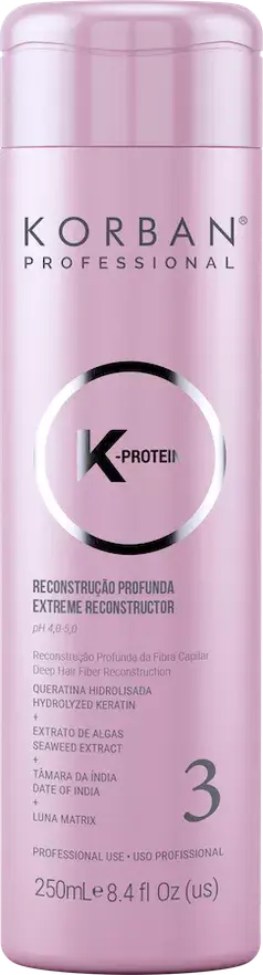 Korban K-Protein Extreme Reconstructor- 3 atstatomoji plaukų priemonė