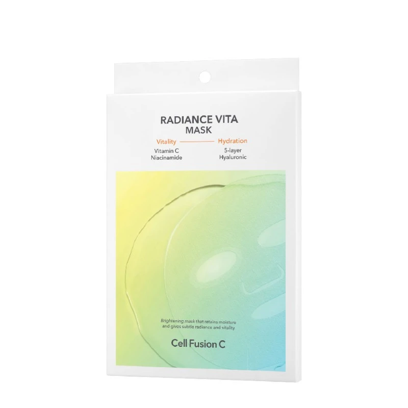 Skaistinanti lakštinė veido kaukė "Radiance Vita Mask" Skaistinanti lakštinė veido kaukė "Radiance Vita Mask"