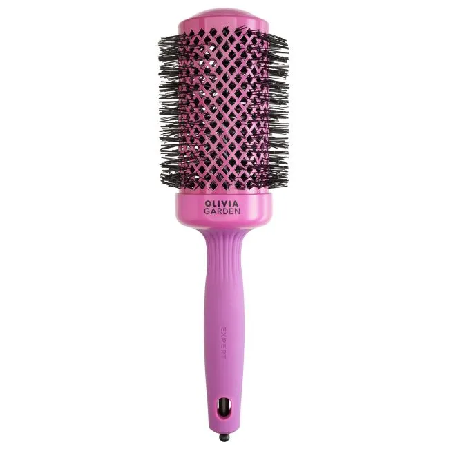 OLIVIA GARDEN BLOWOUT SHINE EXPERT PINK 55 plaukų šepetys OLIVIA GARDEN BLOWOUT SHINE EXPERT PINK 55 plaukų šepetys