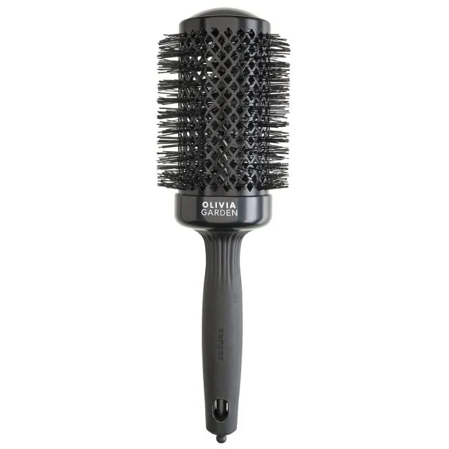 OLIVIA GARDEN BLOWOUT SHINE EXPERT BLACK 55 plaukų šepetys OLIVIA GARDEN BLOWOUT SHINE EXPERT BLACK 55 plaukų šepetys