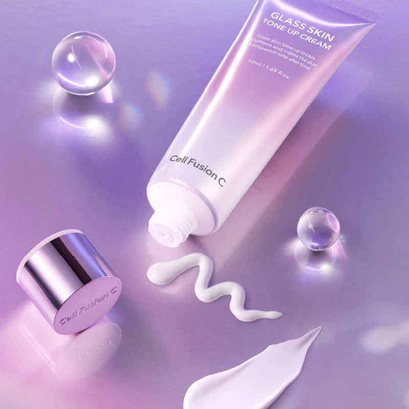 Glass Skin Tone-Up Cream – veido kremas natūraliam spindesiui ir „glass skin“ efektui Glass Skin Tone-Up Cream – veido kremas natūraliam spindesiui ir „glass skin“ efektui