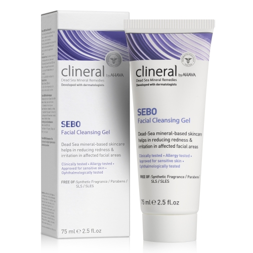 AHAVA CLINERAL SEBO Veido gelinis prausiklis AHAVA CLINERAL SEBO Veido gelinis prausiklis