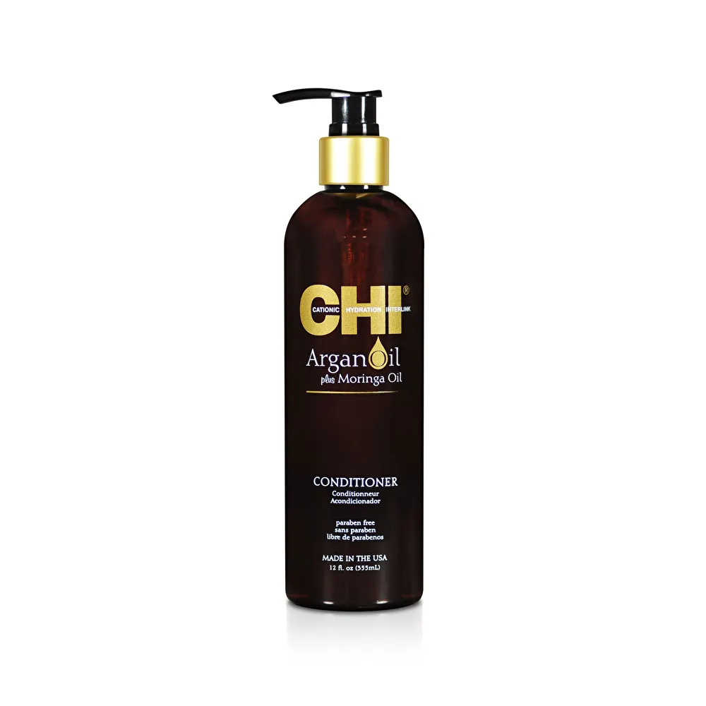 CHI ARGAN OIL Kondicionierius su argano ir moringų aliejumi, 355ml CHI ARGAN OIL Kondicionierius su argano ir moringų aliejumi, 355ml