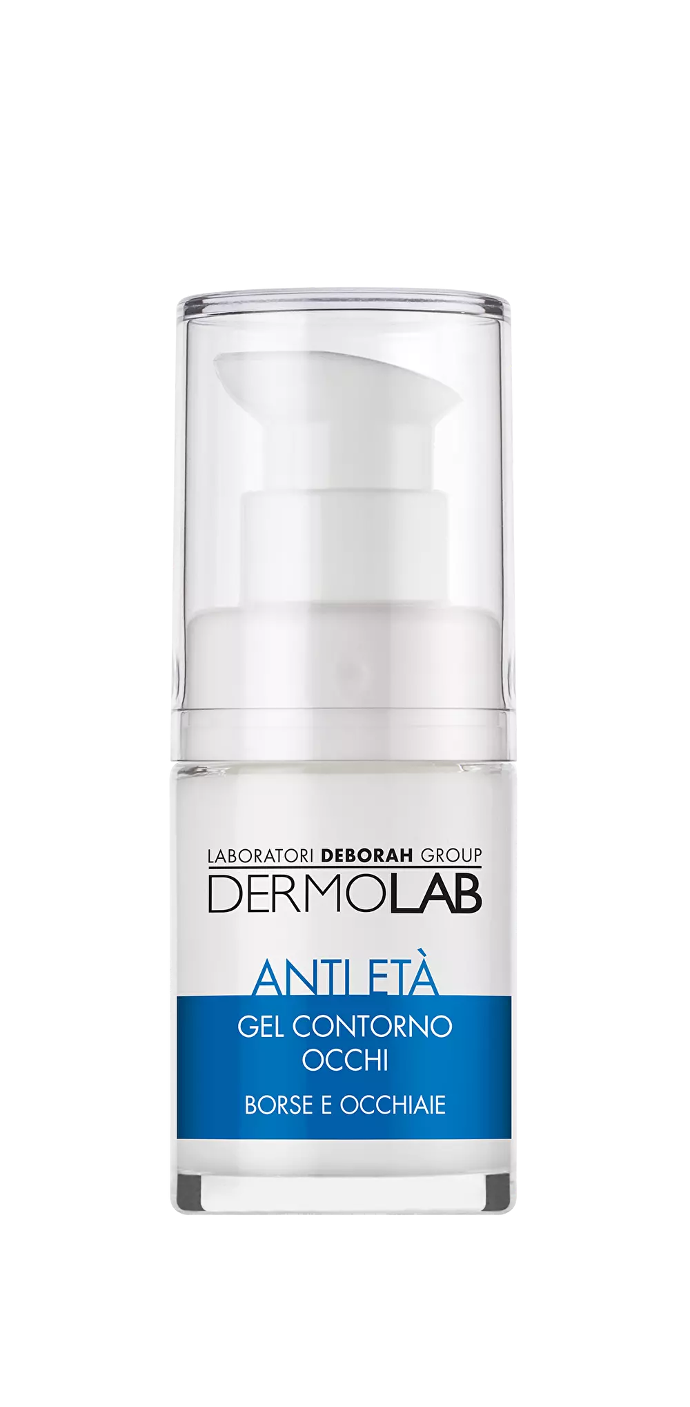 DEBORAH Dermolab paakių gelis nuo odos senėjimo, 15ml DEBORAH Dermolab paakių gelis nuo odos senėjimo, 15ml