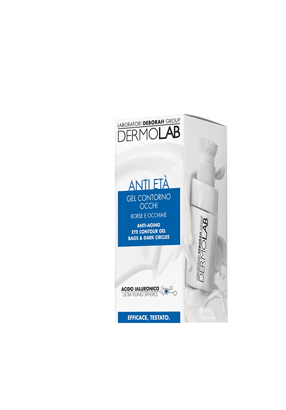 DEBORAH Dermolab paakių gelis nuo odos senėjimo, 15ml DEBORAH Dermolab paakių gelis nuo odos senėjimo, 15ml