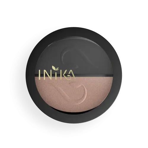 INIKA Mineraliniai presuoti dviejų spalvų akių šešėliai Bland Sand INIKA Mineraliniai presuoti dviejų spalvų akių šešėliai Bland Sand