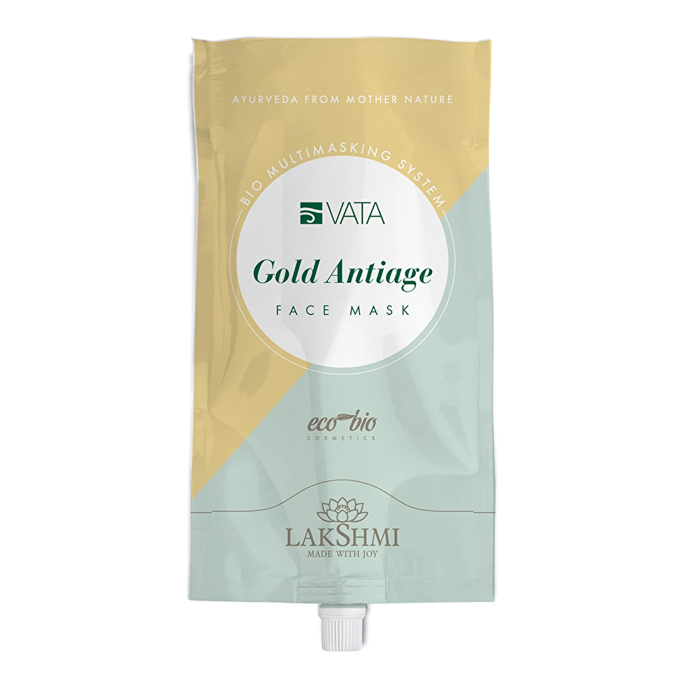 LAKSHMI GOLD VATA ANTIAGE veido kaukė LAKSHMI GOLD VATA ANTIAGE veido kaukė