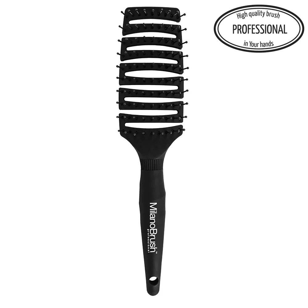 MILANO BRUSH Perfect Blowout plaukų šepetys MILANO BRUSH Perfect Blowout plaukų šepetys