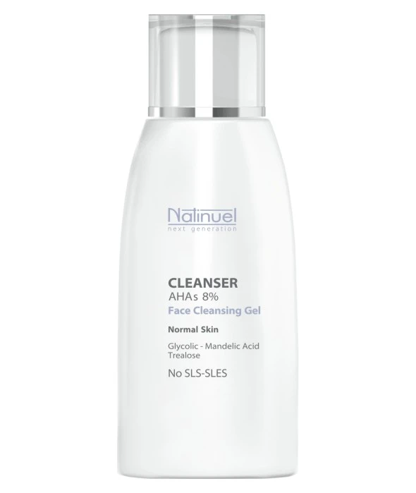 NATINUEL  PRAUSIKLIS CLEANSER AHAs 8% Normaliai odai - 8% NATINUEL  PRAUSIKLIS CLEANSER AHAs 8% Normaliai odai - 8%