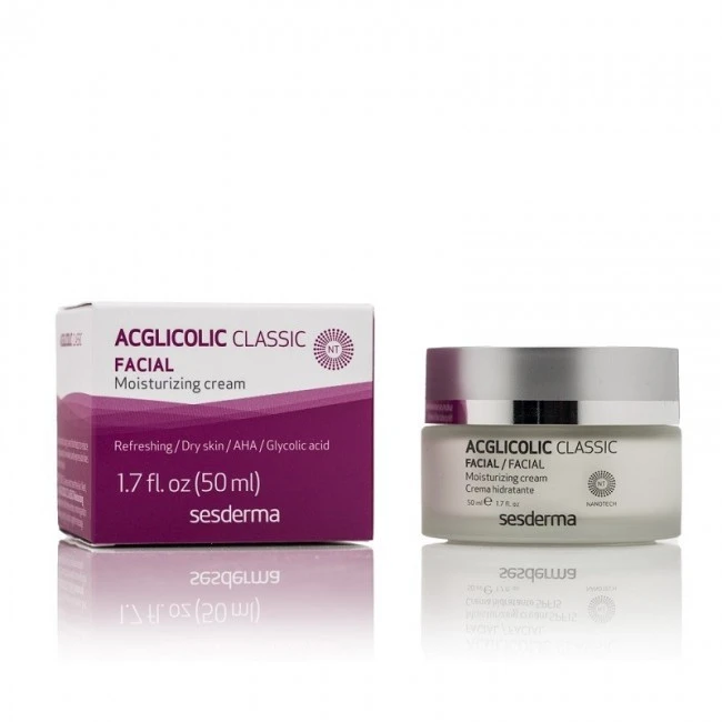SESDERMA ACGLICOLIC CLASSIC drėkinamasis kremas SPF15 SESDERMA ACGLICOLIC CLASSIC drėkinamasis kremas SPF15