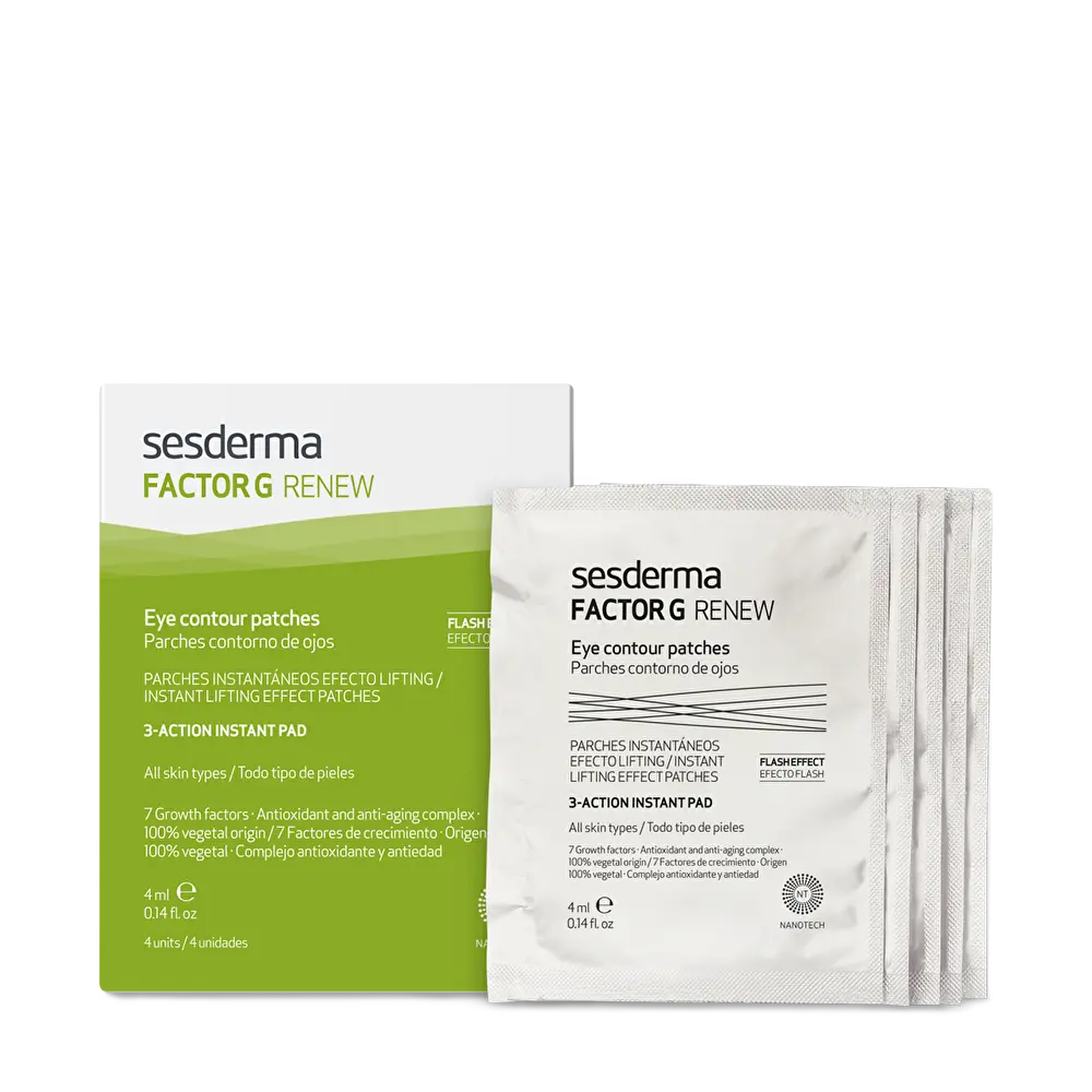 SESDERMA FACTOR G paakių lakštinės kaukės, 5x4ml SESDERMA FACTOR G paakių lakštinės kaukės, 5x4ml