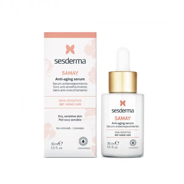 SESDERMA SAMAY serumas nuo odos senėjimo jautriai odai SESDERMA SAMAY serumas nuo odos senėjimo jautriai odai