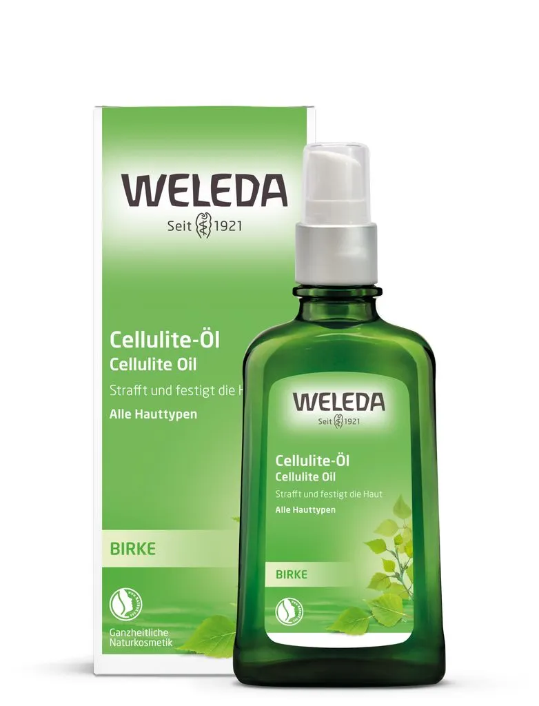 WELEDA Aliejus nuo celiulito su beržų lapų ekstraktu, 100ml