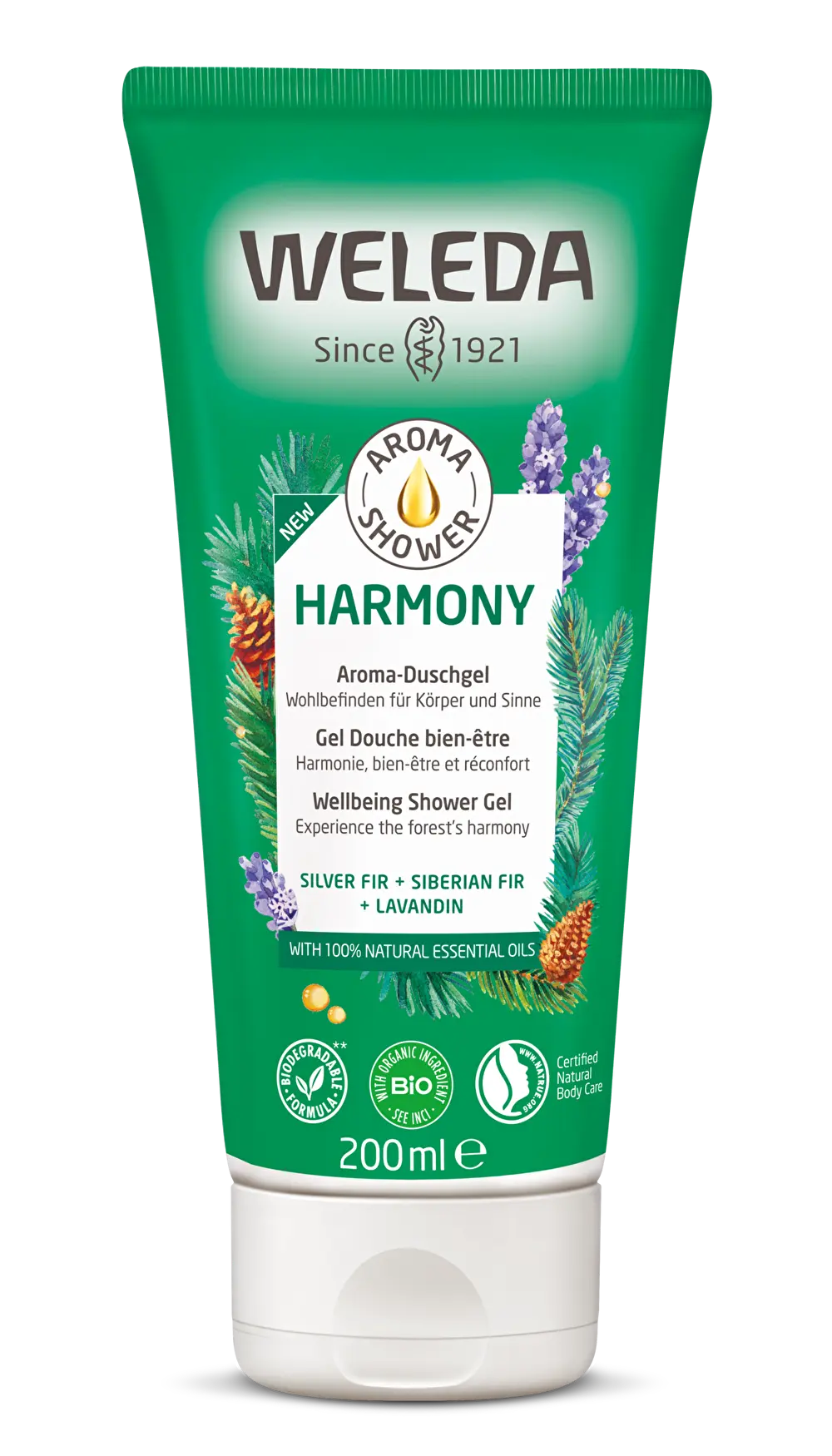 WELEDA Aroma Shower Harmony dušo želė, 200ml WELEDA Aroma Shower Harmony dušo želė, 200ml