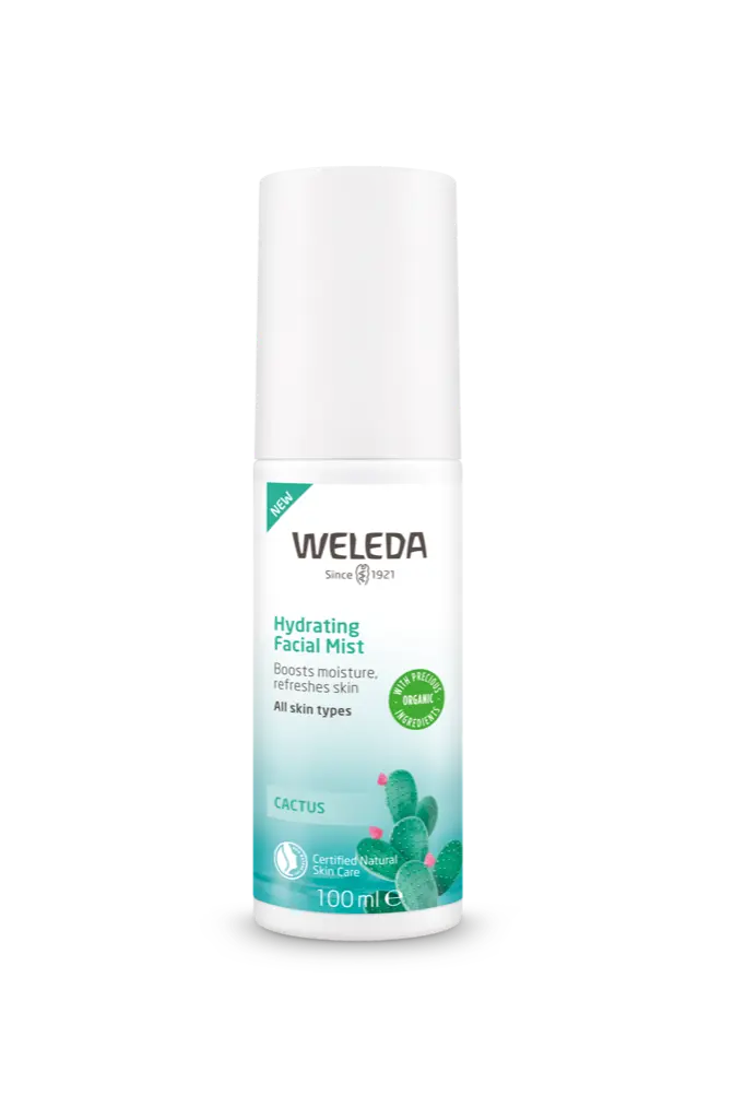 WELEDA CACTUS drėkinamoji veido migla, 100ml WELEDA CACTUS drėkinamoji veido migla, 100ml