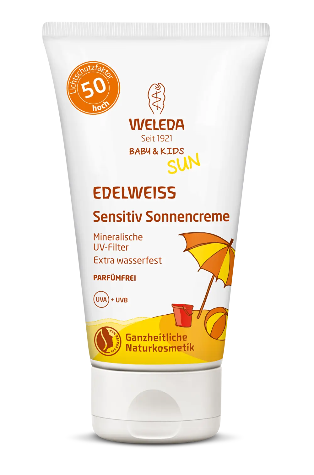 WELEDA Edelweiss kremas nuo saulės SPF50, 50ml