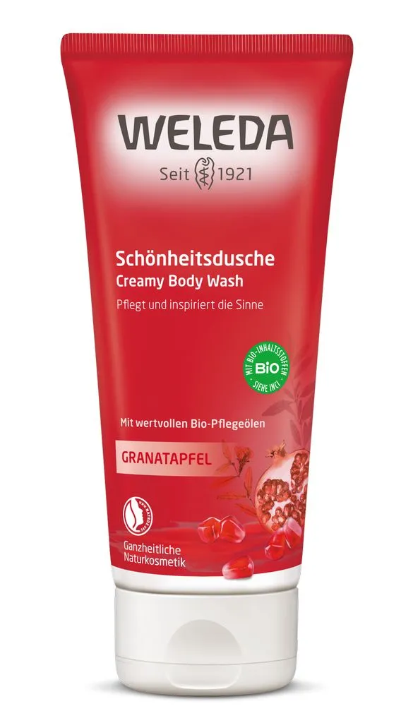 WELEDA Kreminis prausiklis su granatais, 200ml