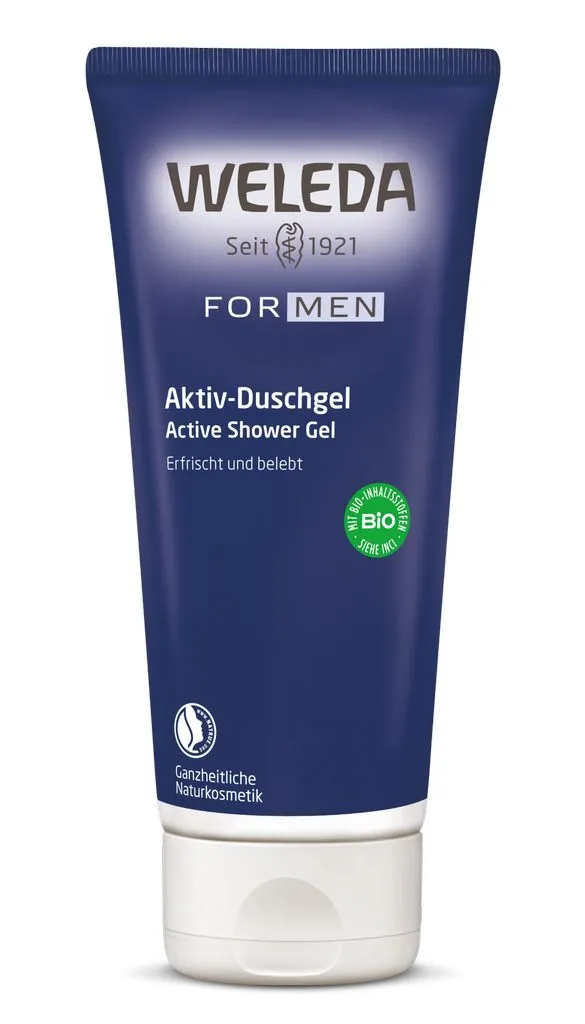 WELEDA MEN dušo želė, 200ml WELEDA MEN dušo želė, 200ml