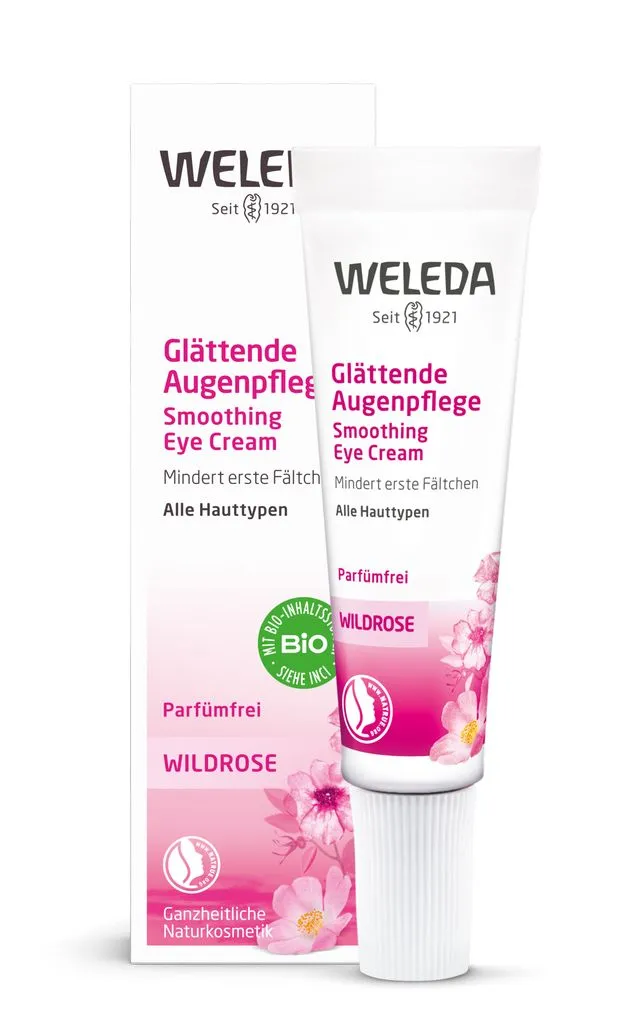WELEDA Paakių kremas nuo raukšlių su laukinėmis rožėmis, 10ml WELEDA Paakių kremas nuo raukšlių su laukinėmis rožėmis, 10ml