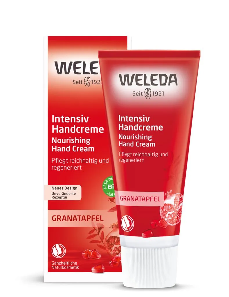 WELEDA Regeneruojamasis rankų kremas su granatais, 50ml WELEDA Regeneruojamasis rankų kremas su granatais, 50ml