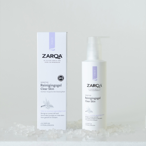 ZARQA Clear skin prausiklis į aknę linkusiai odai
