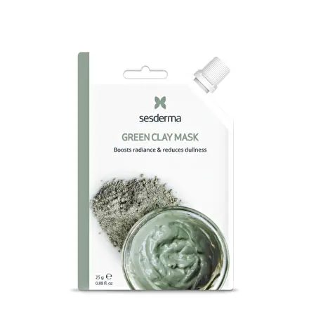 BEAUTY TREATS Valomoji žaliojo molio kaukė, 25ml