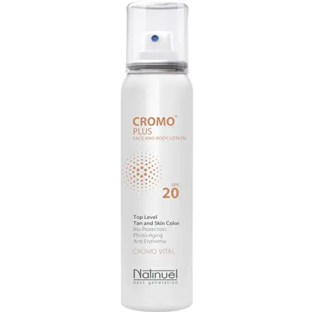 NATINUEL CROMO PLUS SPF 20 Veido ir kūno losjonas apsaugai nuo UV spindulių ( SPF 20+), 100ml