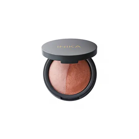 INIKA Kompaktiniai mineraliniai skaistalai DUO - Pink Tickle, 6.5g