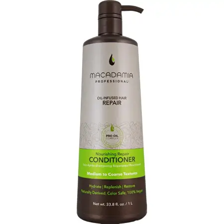 MACADAMIA Maitinamasis, drėkinamasis kondicionierius sausiems plaukams, 1000ml