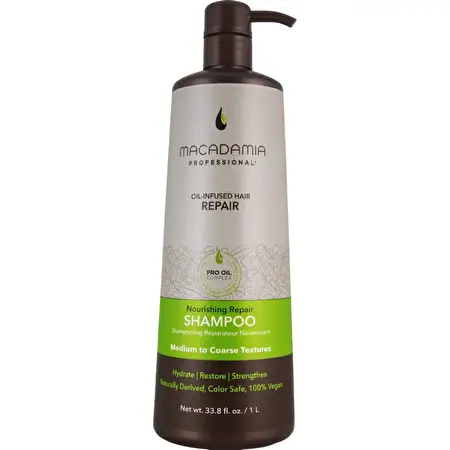 MACADAMIA Maitinamasis, drėkinamasis šampūnas sausiems plaukams, 1000ml
