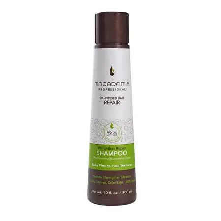 MACADAMIA Neapsunkinantis plaukų drėkinamasis šampūnas, 300ml