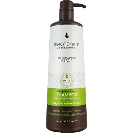 MACADAMIA Neapsunkinantis plaukų drėkinamasis šampūnas, 1000ml