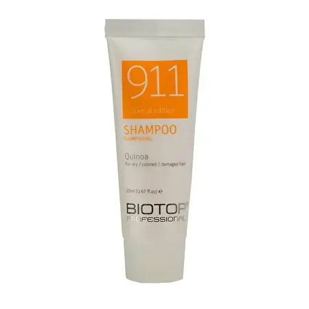BIOTOP Šampūnas sausiems plaukams su bolivinėmis balandomis, 20ml