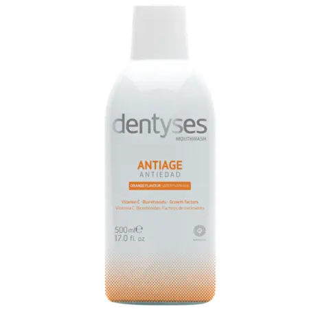 SESDERMA DENTYSES Burnos skalavimo skystis apsaugantis nuo gleivinės senėjimo, 500 ML