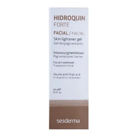SESDERMA HIDROQUIN FORTE Odą šviesinantis gelis, 30ml