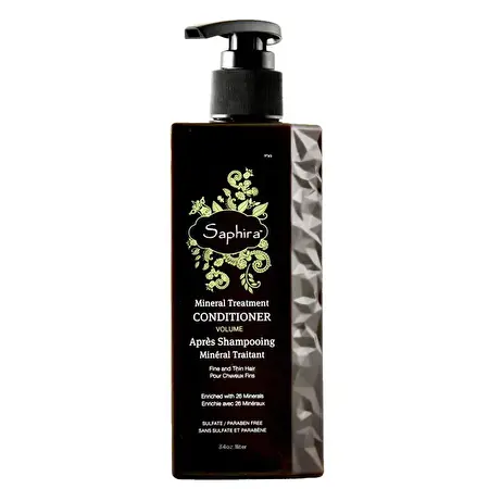 SAPHIRA Neapsunkinantis kondicionierius plaukams Saphira Mineral Treatment Volume Conditioner, 1000ml