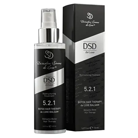 DSD Atstatomasis plaukų balzamas Botox Hair Therapy de Luxe Balsam, su botoksu 5.2.1, 150ml