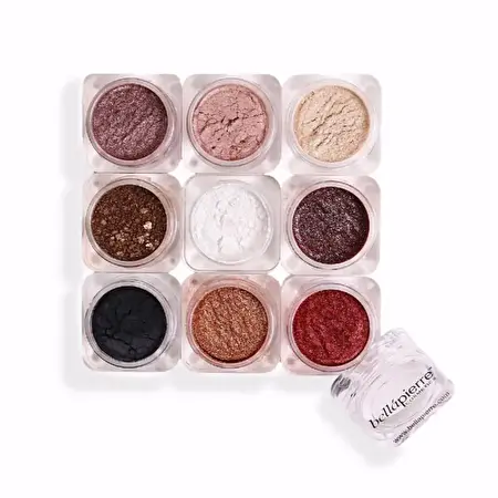 BELLAPIERRE Birių mineralinių dažų rinkinys Bellapierre Shimmer 9 Stack - Bella