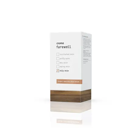 CROMA FAREWELL OILY SKIN Serumas riebiai odai, 30ml